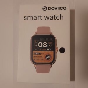 NEW Smart Watch In Black By Doviico